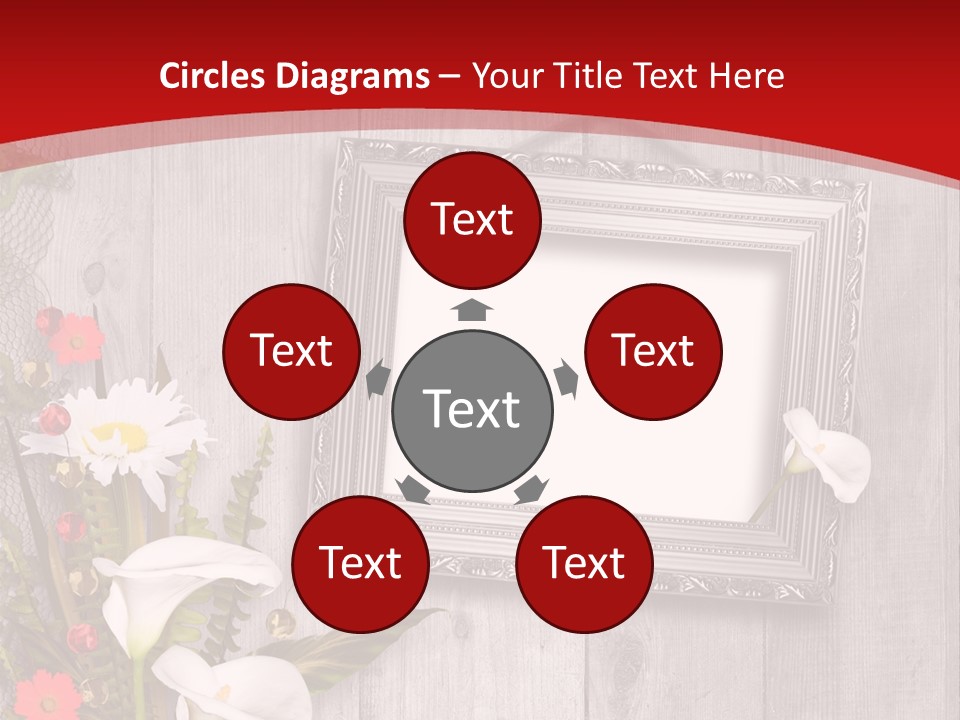 Lace Congratulation Page PowerPoint Template