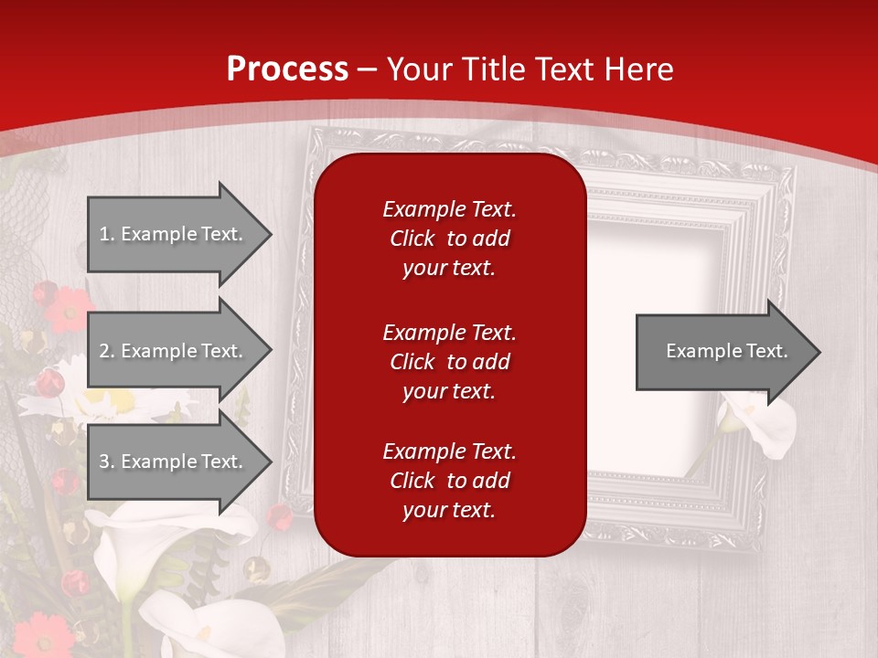 Lace Congratulation Page PowerPoint Template