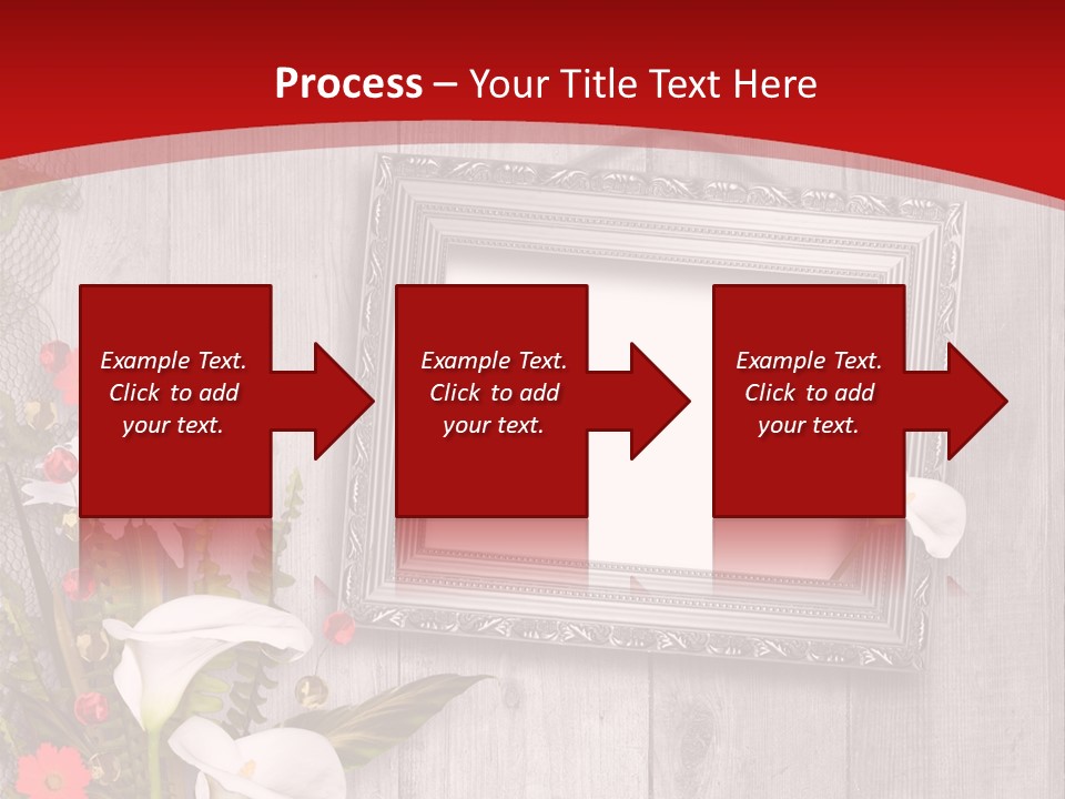 Lace Congratulation Page PowerPoint Template