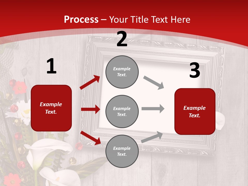 Lace Congratulation Page PowerPoint Template