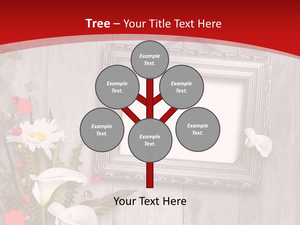 Lace Congratulation Page PowerPoint Template