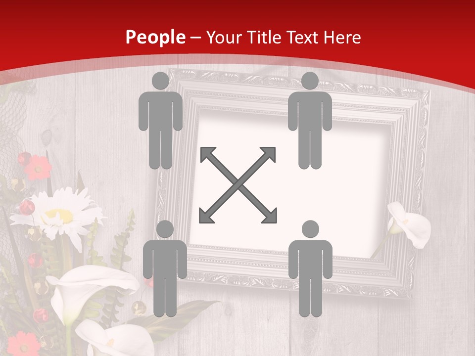 Lace Congratulation Page PowerPoint Template