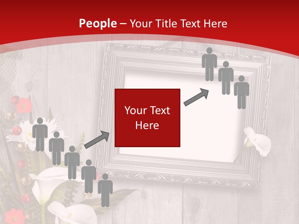 Lace Congratulation Page PowerPoint Template