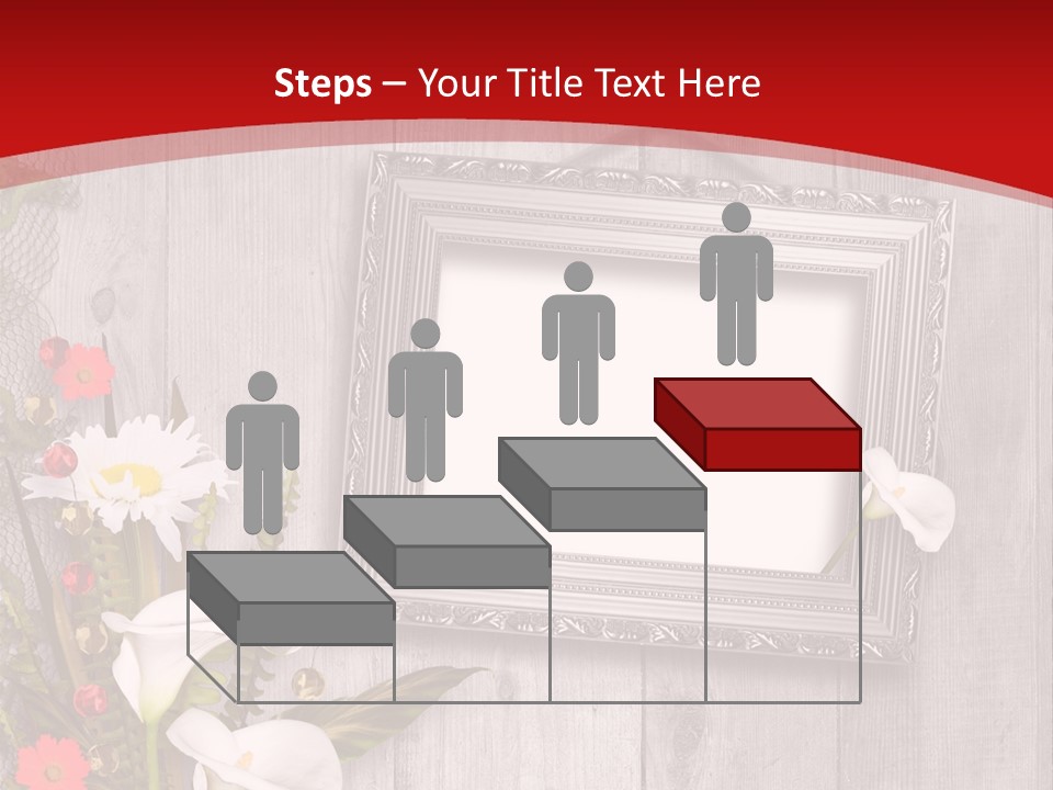 Lace Congratulation Page PowerPoint Template