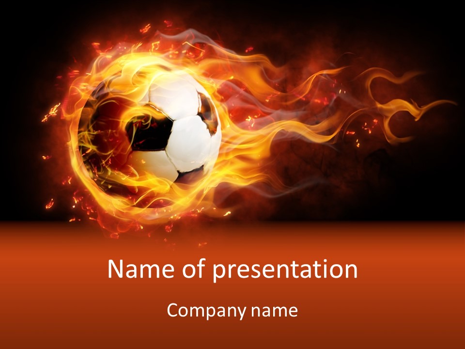 Abstract Image Shape PowerPoint Template