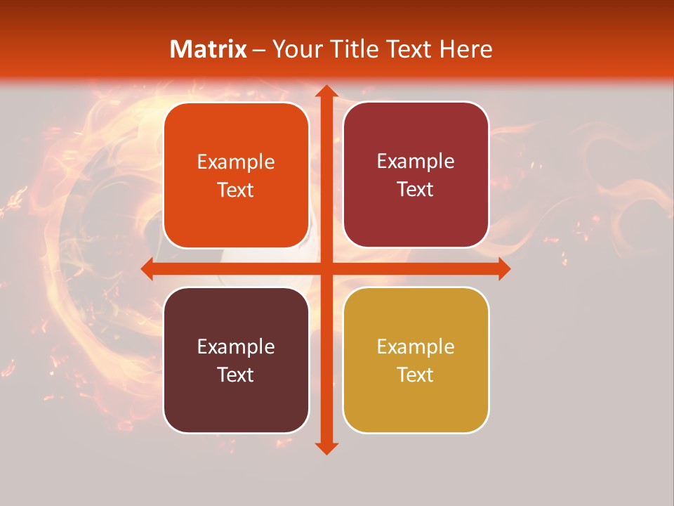 Abstract Image Shape PowerPoint Template