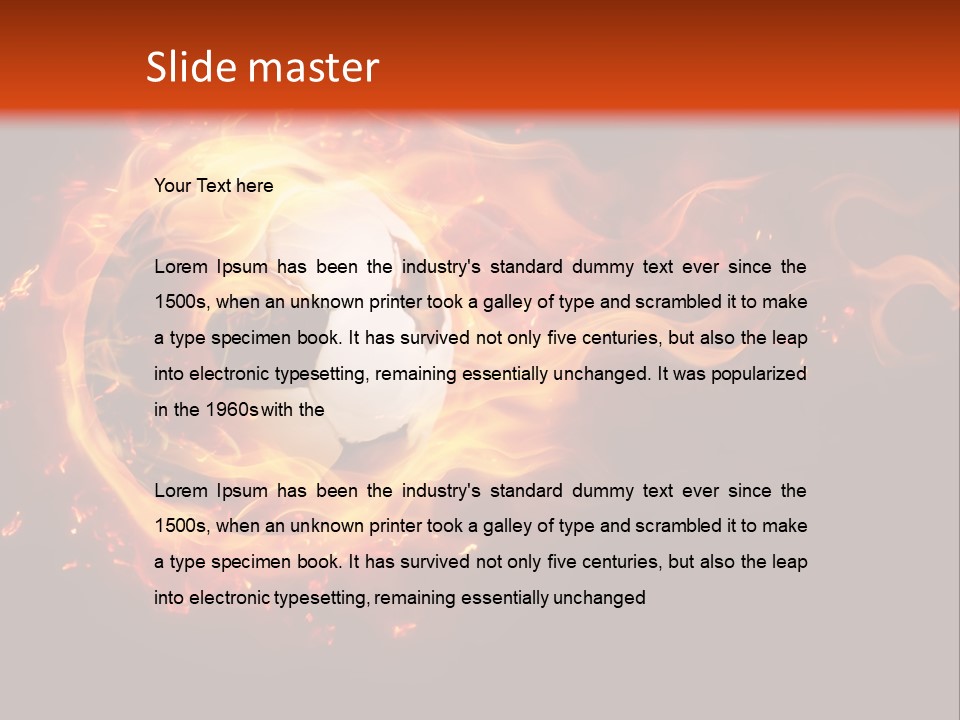 Abstract Image Shape PowerPoint Template