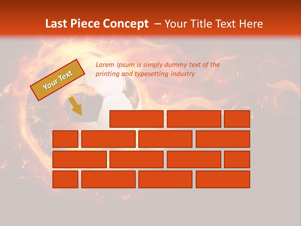 Abstract Image Shape PowerPoint Template