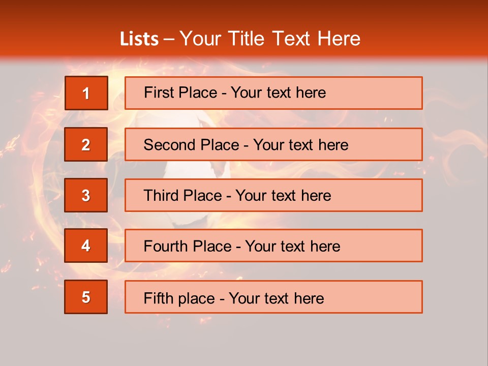 Abstract Image Shape PowerPoint Template