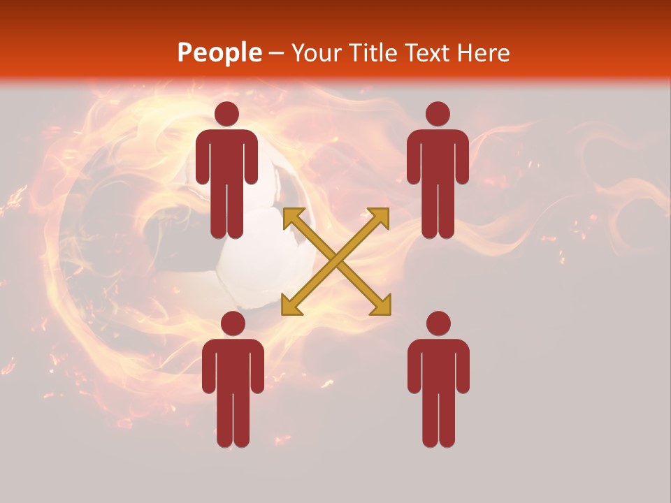 Abstract Image Shape PowerPoint Template