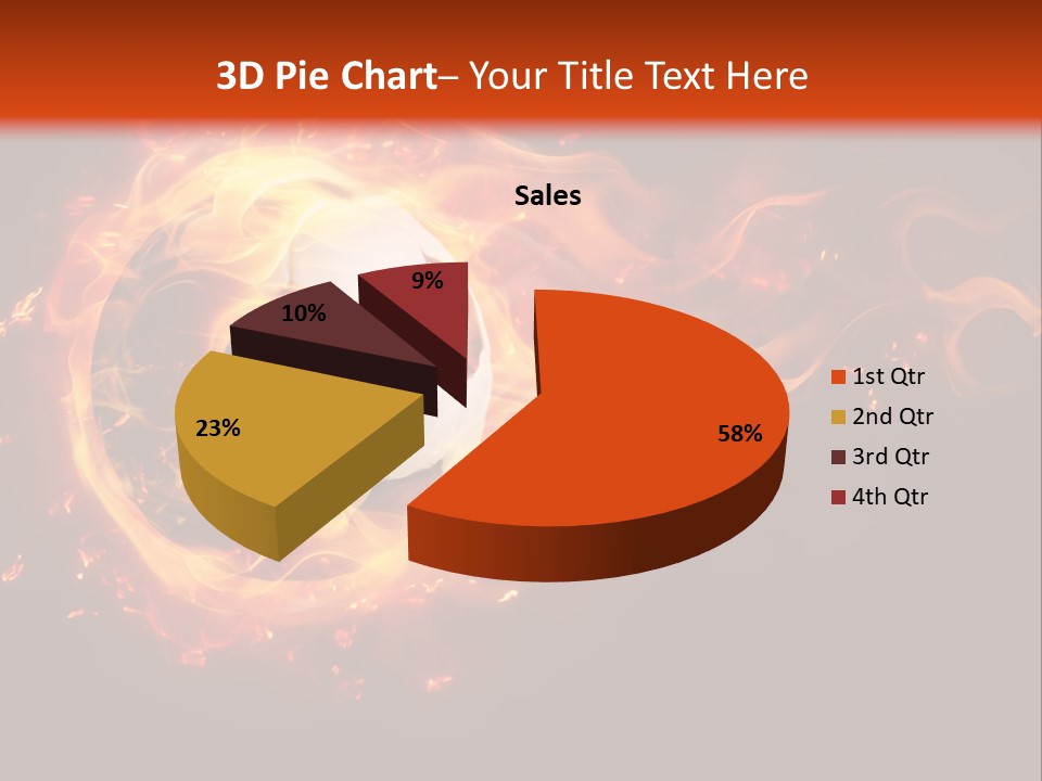 Abstract Image Shape PowerPoint Template