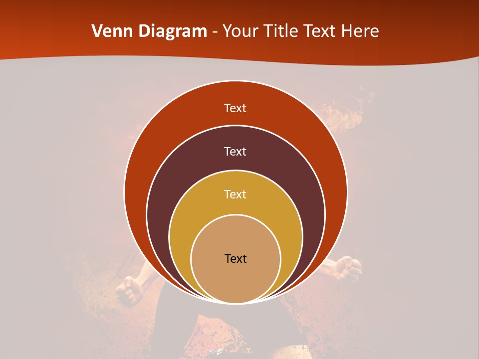 Sunlight Happy Footballer PowerPoint Template