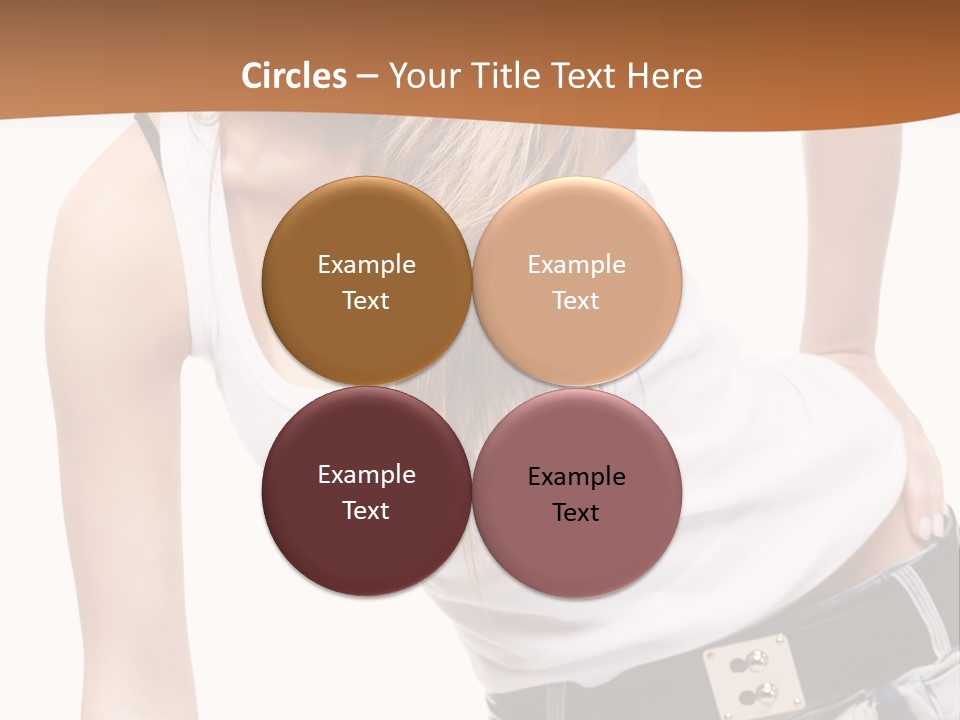 Background Female Skin PowerPoint Template