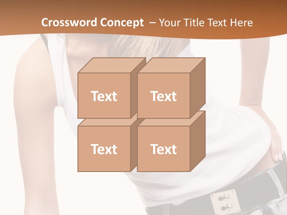 Background Female Skin PowerPoint Template