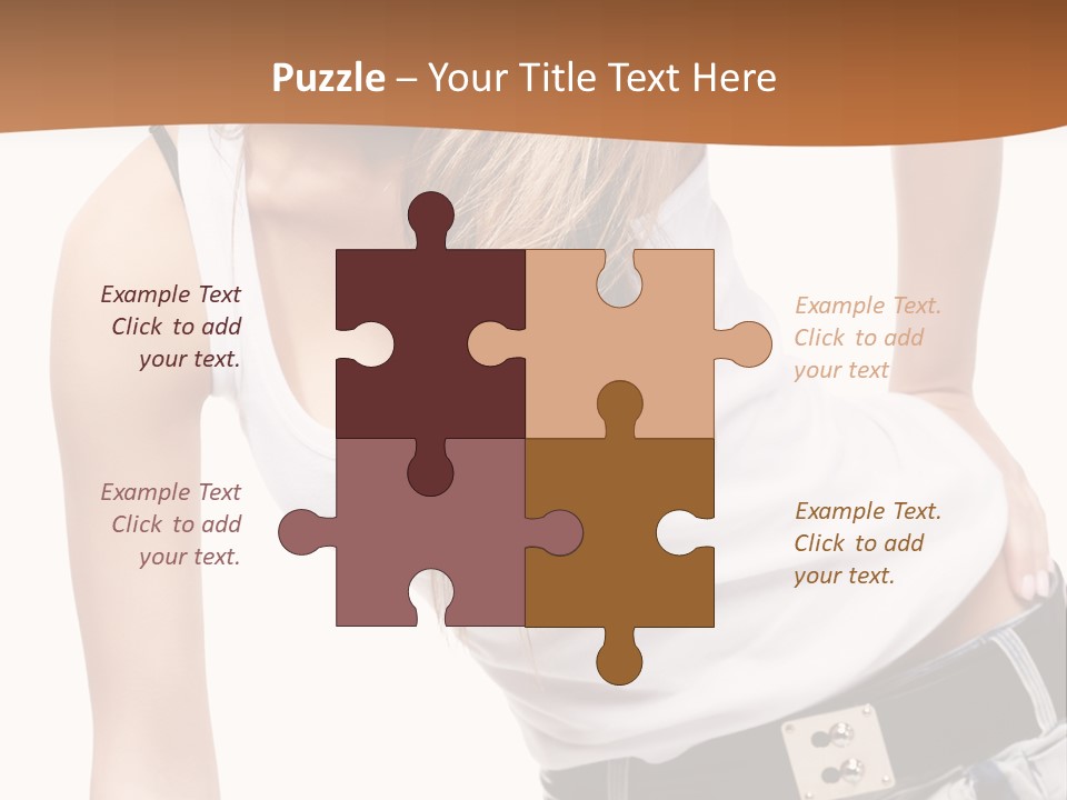 Background Female Skin PowerPoint Template