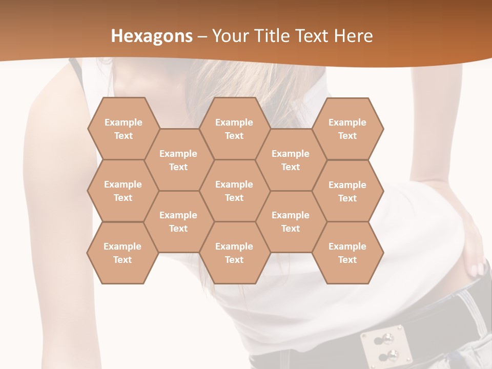 Background Female Skin PowerPoint Template