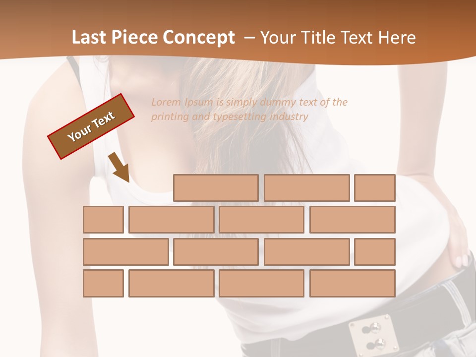 Background Female Skin PowerPoint Template