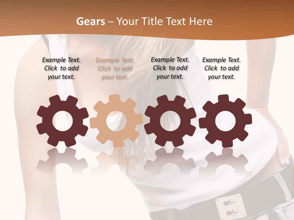 Background Female Skin PowerPoint Template