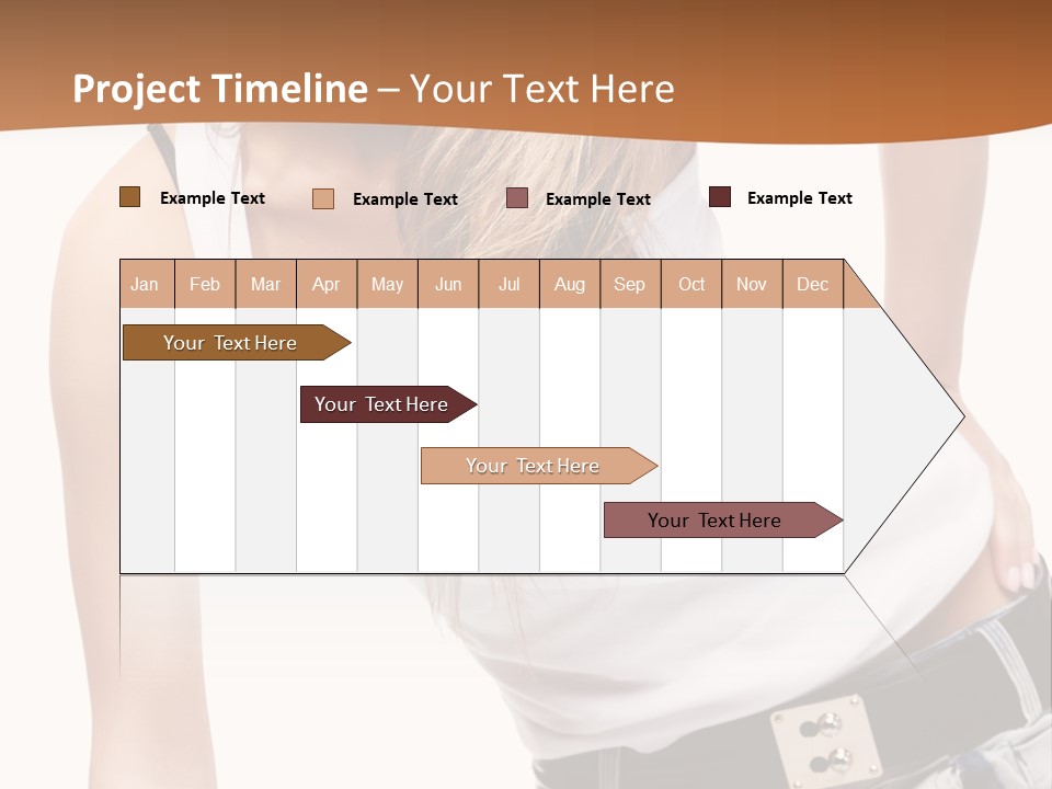 Background Female Skin PowerPoint Template
