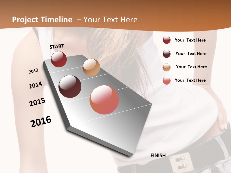 Background Female Skin PowerPoint Template