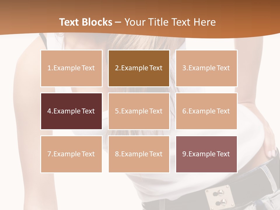 Background Female Skin PowerPoint Template