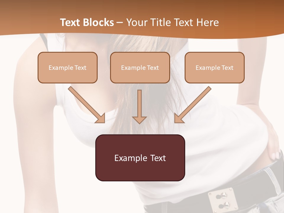 Background Female Skin PowerPoint Template