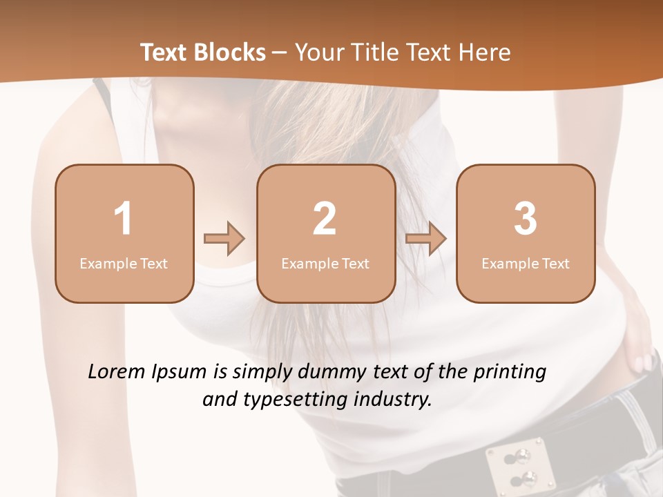 Background Female Skin PowerPoint Template