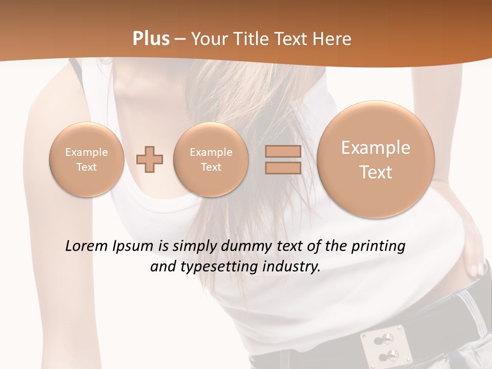Background Female Skin PowerPoint Template