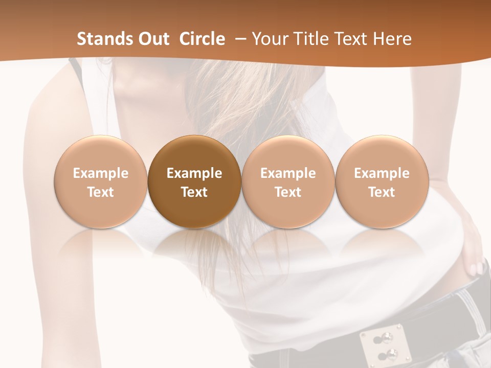 Background Female Skin PowerPoint Template