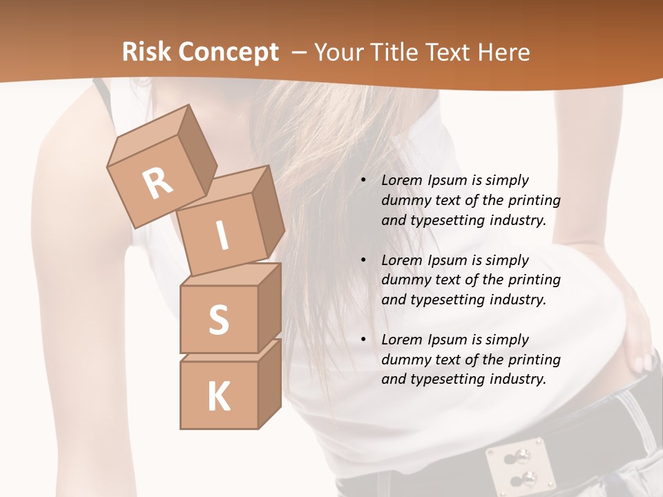 Background Female Skin PowerPoint Template