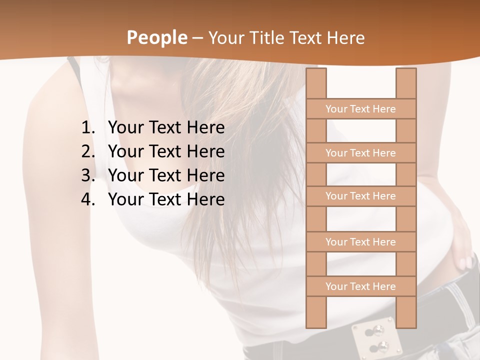 Background Female Skin PowerPoint Template