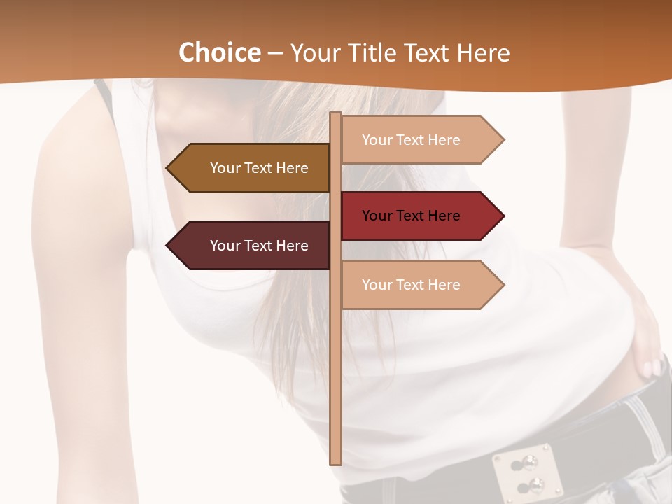 Background Female Skin PowerPoint Template
