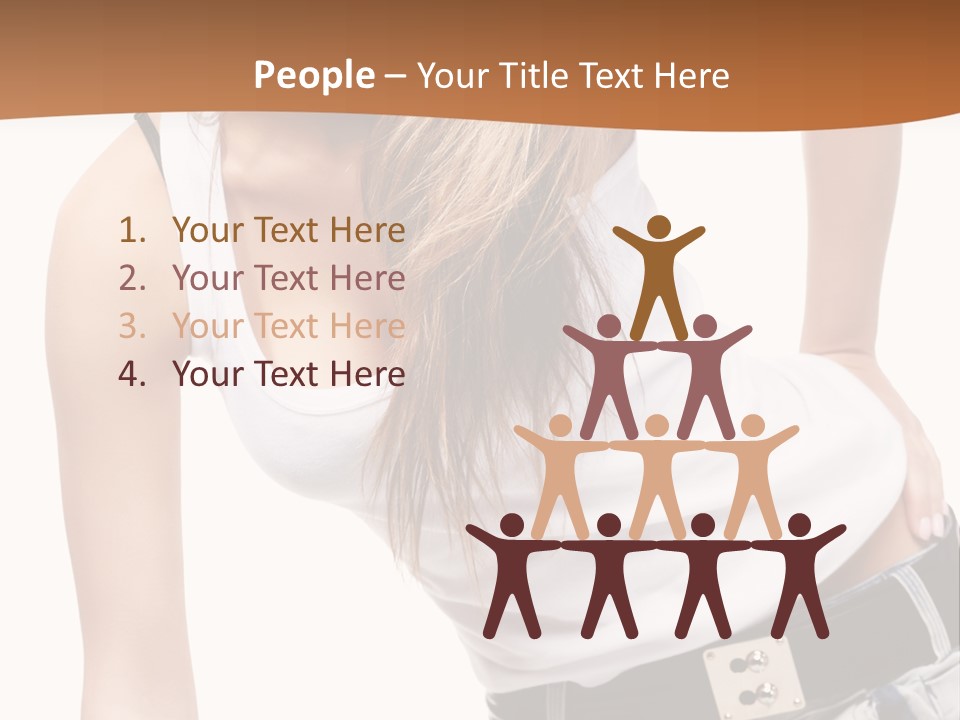 Background Female Skin PowerPoint Template