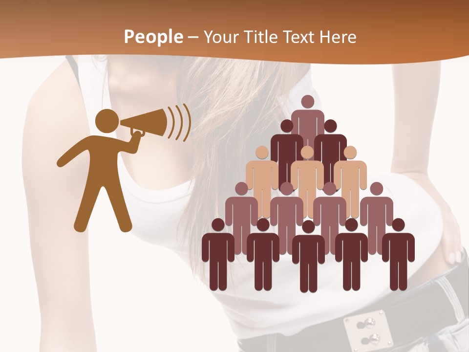 Background Female Skin PowerPoint Template