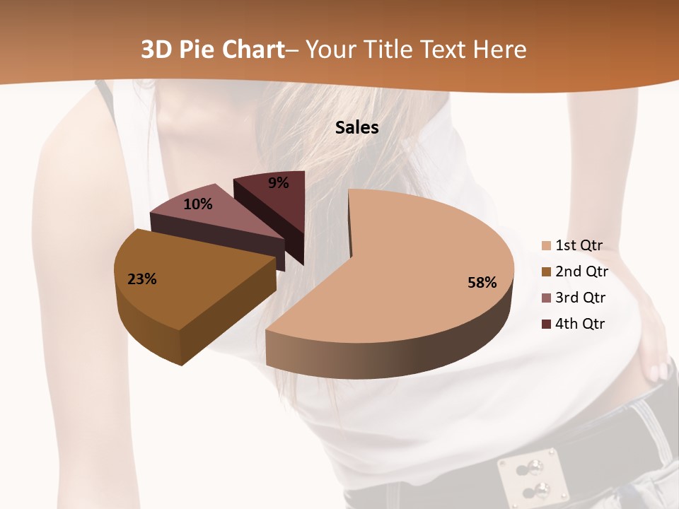 Background Female Skin PowerPoint Template
