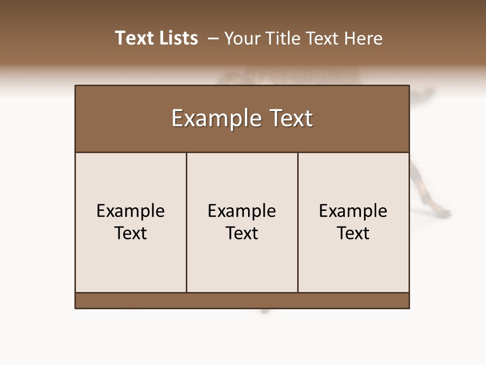 Animal Arachnida White PowerPoint Template