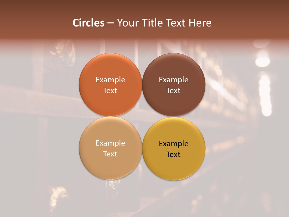 Row Alcohol Rack PowerPoint Template
