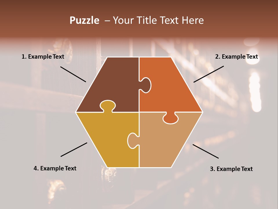 Row Alcohol Rack PowerPoint Template