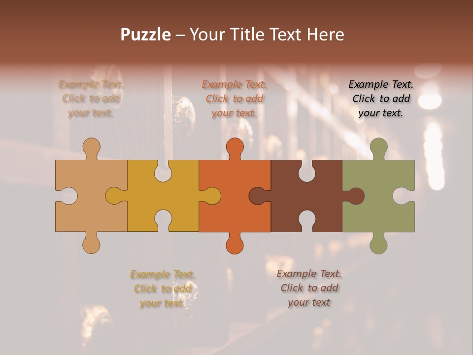 Row Alcohol Rack PowerPoint Template