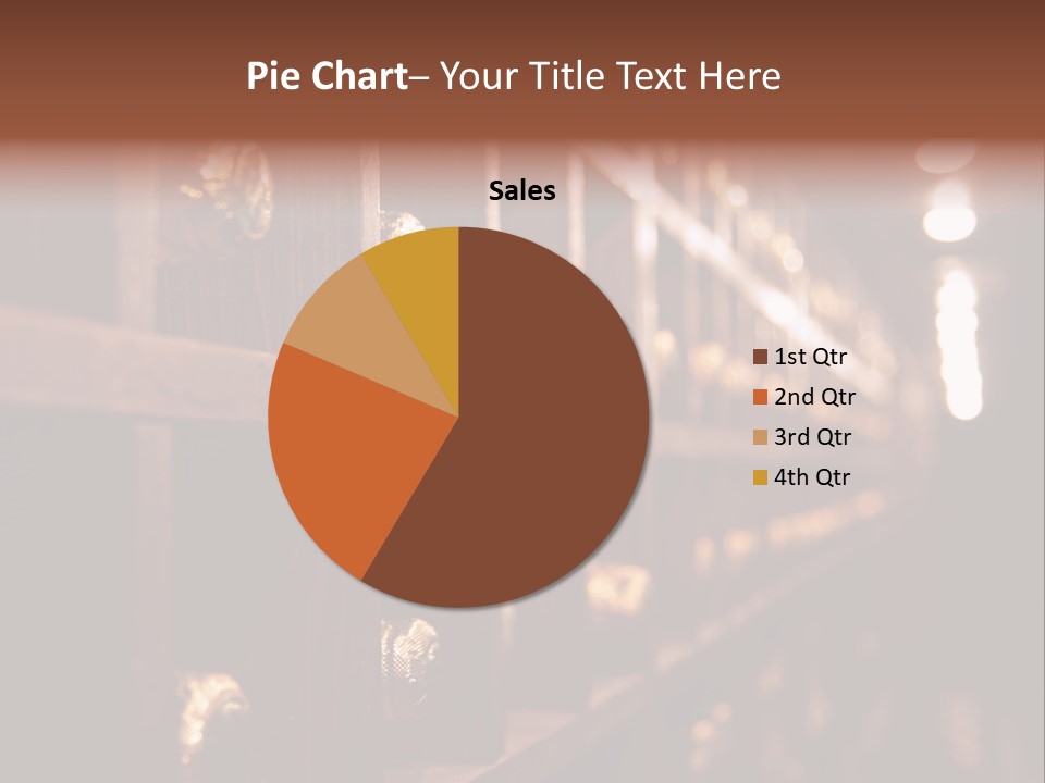 Row Alcohol Rack PowerPoint Template