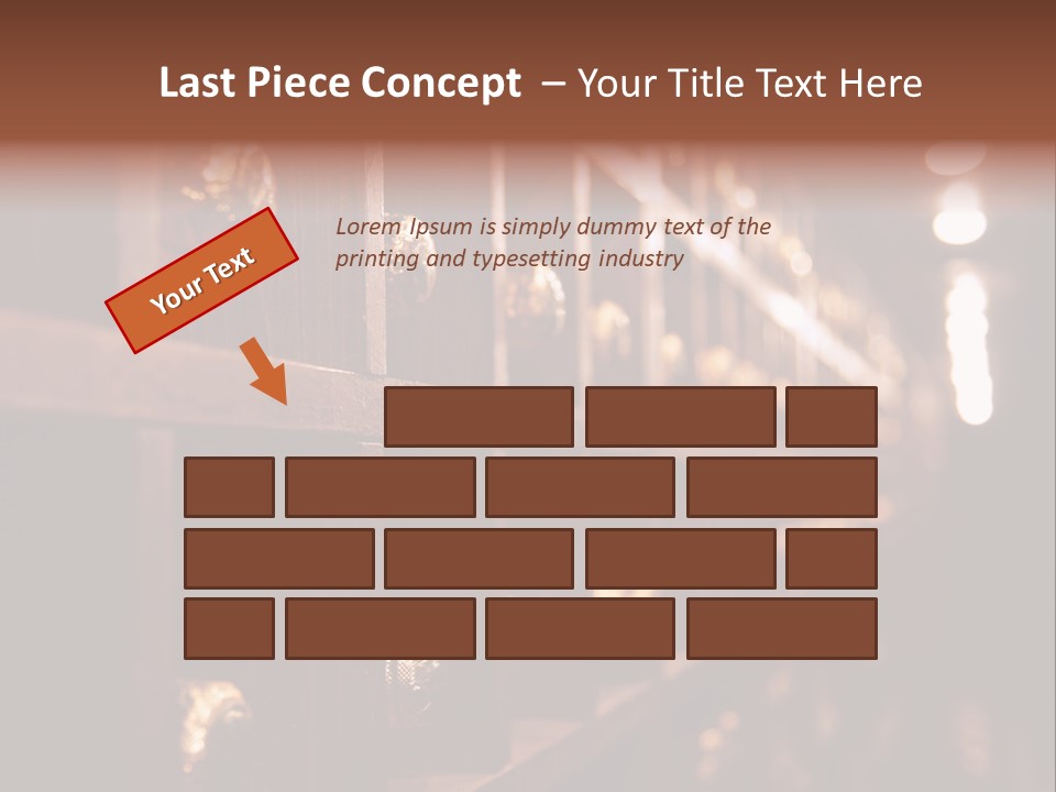 Row Alcohol Rack PowerPoint Template