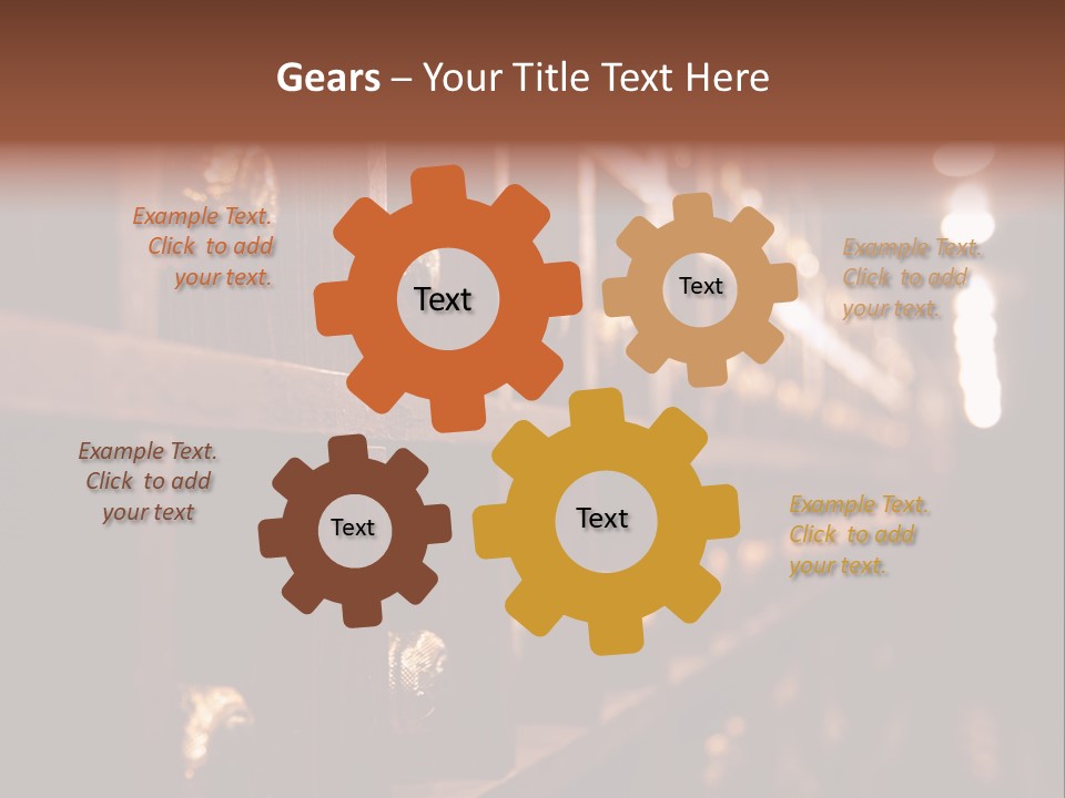 Row Alcohol Rack PowerPoint Template