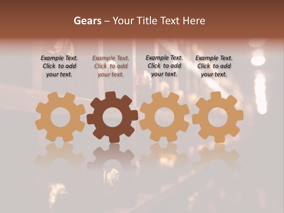 Row Alcohol Rack PowerPoint Template