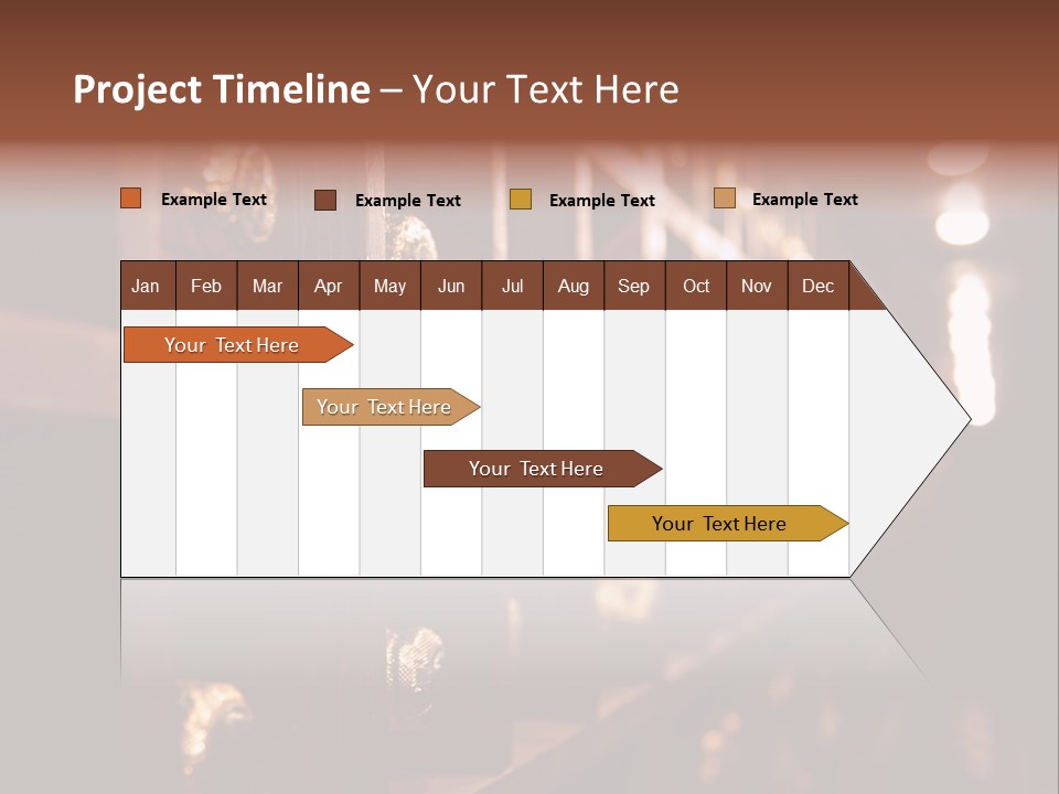 Row Alcohol Rack PowerPoint Template
