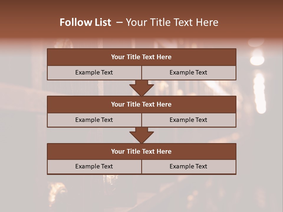 Row Alcohol Rack PowerPoint Template