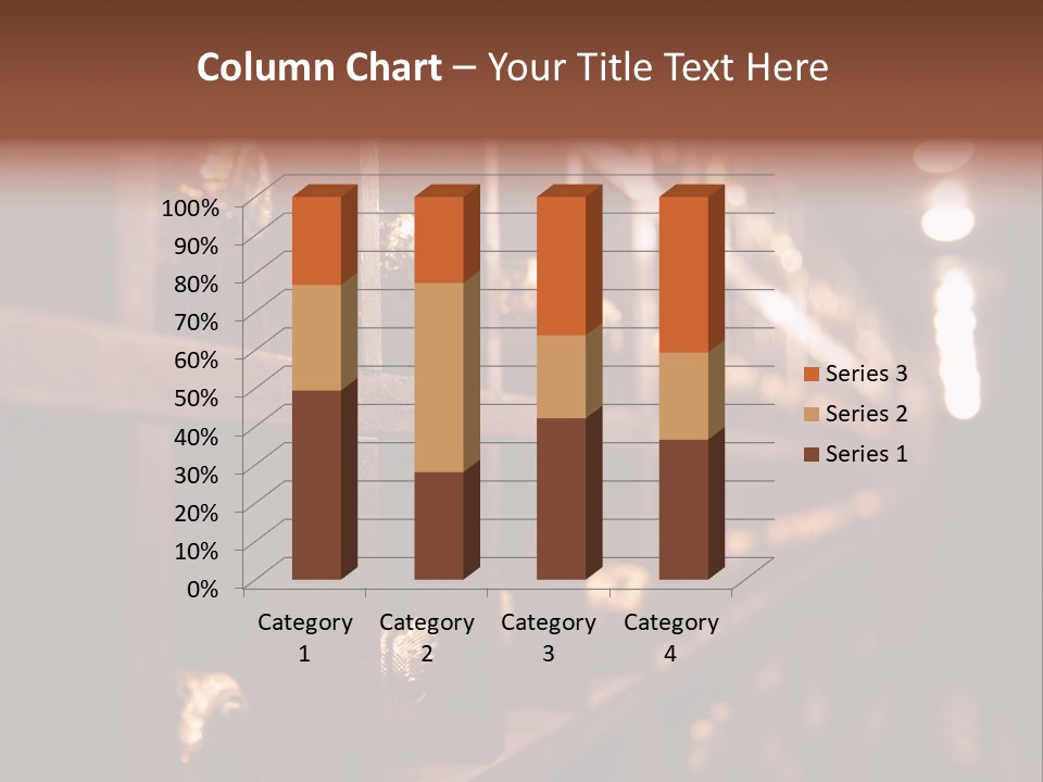 Row Alcohol Rack PowerPoint Template