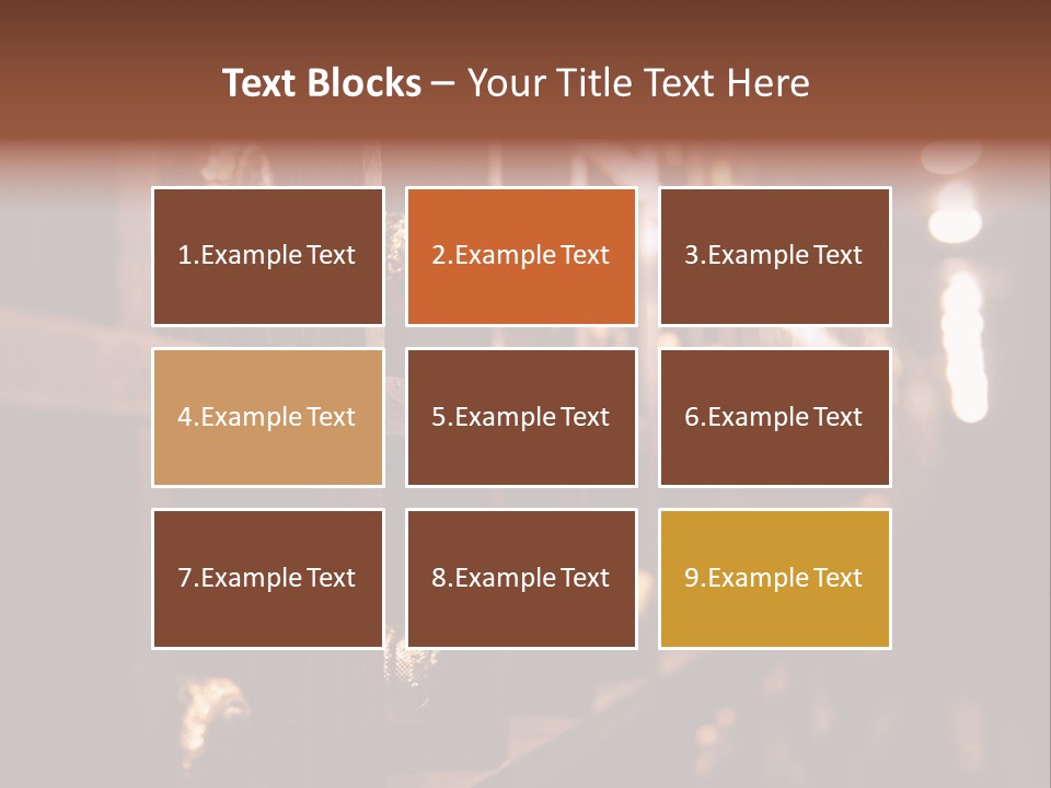 Row Alcohol Rack PowerPoint Template