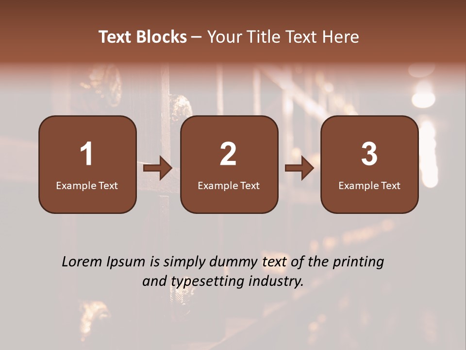 Row Alcohol Rack PowerPoint Template