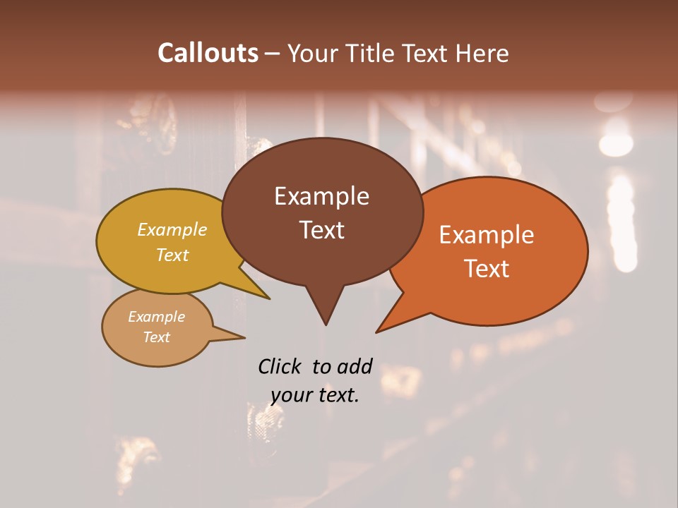 Row Alcohol Rack PowerPoint Template