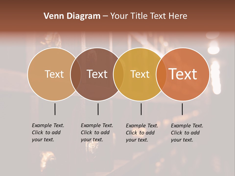 Row Alcohol Rack PowerPoint Template